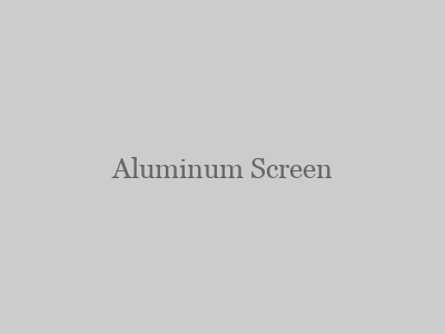 Aluminum Screen for window decoration