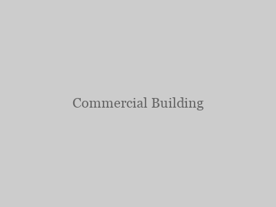 Commercial building curtain wall project using aluminum panels