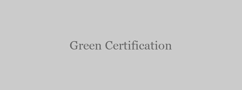 Environmental certification achievement