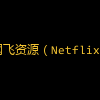 网飞资源（Netflix）